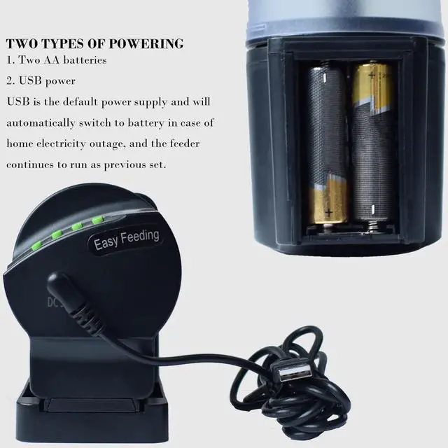 Alt view image 4 of 6 - WiFi Fish Feeder Automatic Fish Feeder Automatic Dispenser