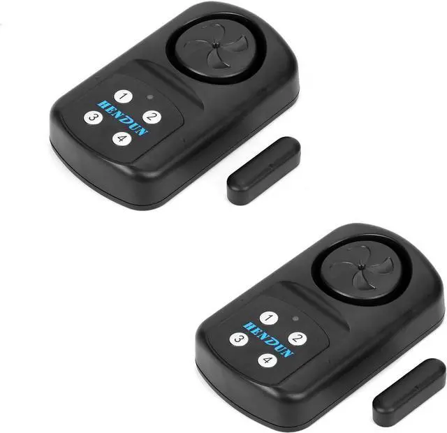 Main image of Pool Gate Alarm Outdoor with Remote, 140Db Waterproof Ip67, 2 Pack