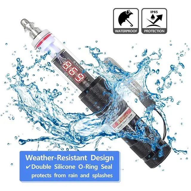 Alt view image 5 of 7 - Electric Fence Tester, 15020,000V, Made in Korea, Digital Voltmeter for Livestock & Farm, Waterproof, SmartCheck Series SCB-20KV