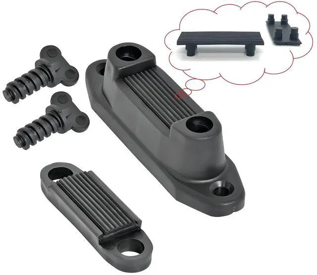 Alt view image 4 of 5 - Electric Fence Tape Clamp/Corner/Stretch/Tensioner Insulator Screwlock Polytape Nail & Screw on Wood Post PK25