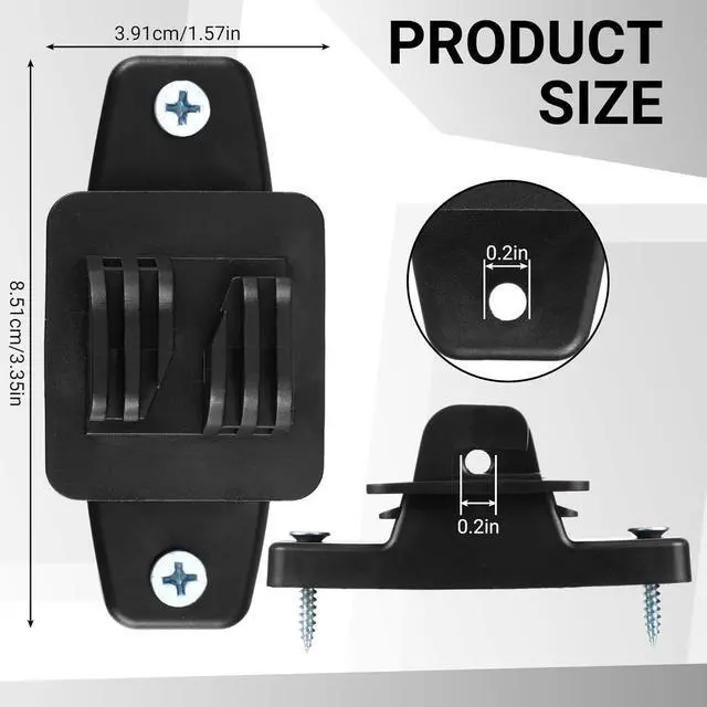 Alt view image 2 of 6 - 100 Pcs Electric Wire Fence Insulators Electric Fence Wood Post Claw Insulators Accessories Nail Wood Post Nail on Insulator for Hi-tensile, Heavy Duty Fencing Wire Polywire (Black)