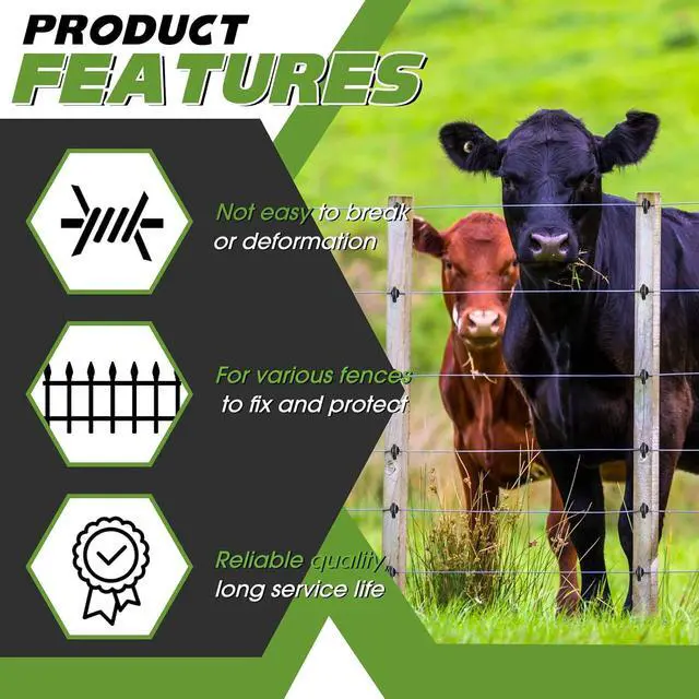 Alt view image 4 of 6 - 300 Pcs Black Electric Fence Insulator with 1 Pcs Insulator Socket Tool Screw in Insulator Fence Ring Post Wood Post Insulator Electric Fence Insulator Ring with Insulator Socket Tool for Animal Fence