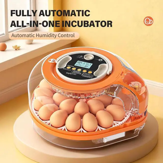 Alt view image 2 of 7 - 26 Incubators for Hatching Eggs Smart Voice Control Incubator with Auto Temp Humidity Automatic Egg Turning 360° View Built in Egg Candler and Chick Holding Area for Chicken Duck Goose Quail Eggs