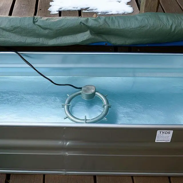 Alt view image 4 of 7 - Submergible Bucket Heater for up to 5 Gallon Bucket, 1000W Aluminum Water Heater for Plastic, Rubber, or Metal Livestock Water Container