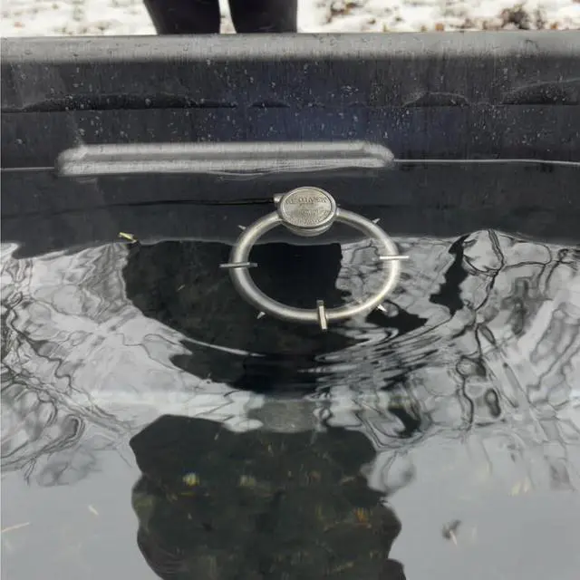 Alt view image 5 of 7 - Submergible Bucket Heater for up to 5 Gallon Bucket, 1000W Aluminum Water Heater for Plastic, Rubber, or Metal Livestock Water Container