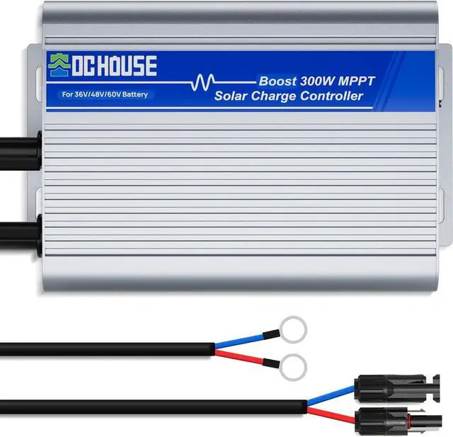 Main image of 300W Boost MPPT Solar Charge Controller for 36/48/60V Golf Cart