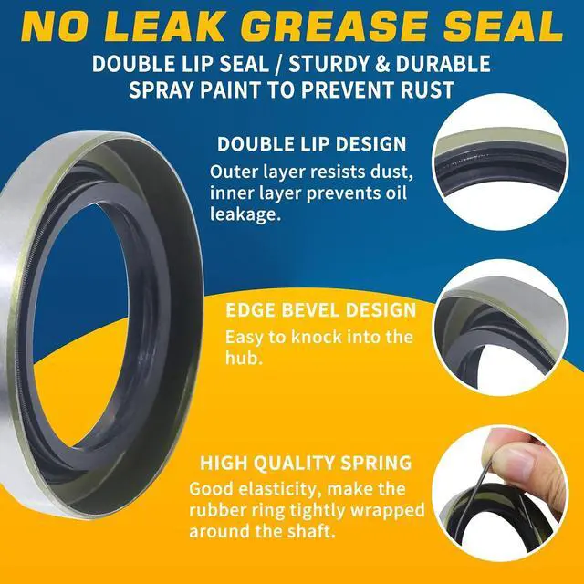Alt view image 5 of 7 - 4Sets L68149 L44649 Trailer Hub Bearings Kit for 3500 lb #84 Axle