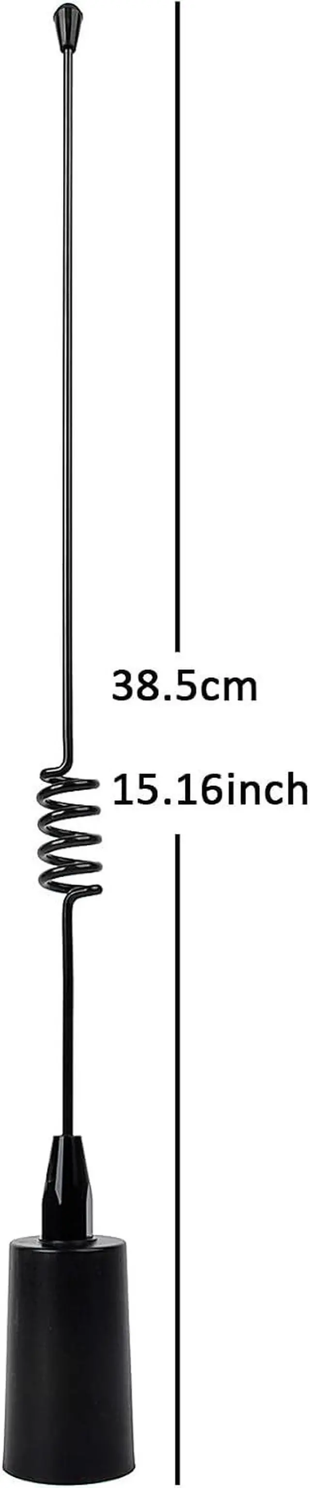 Alt view image 3 of 7 - VHF Marine Antenna,156-163Mhz Low-Profile W/16.4ft(5m) RG-58 Coax Cable