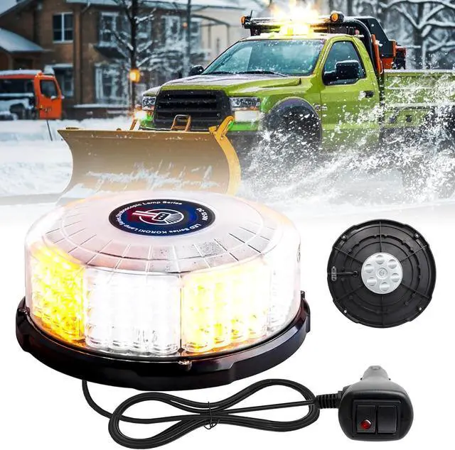 Main image of 1PCS LED Beacon Light 7 Magnetic Beacon Strobe Flashing Lights