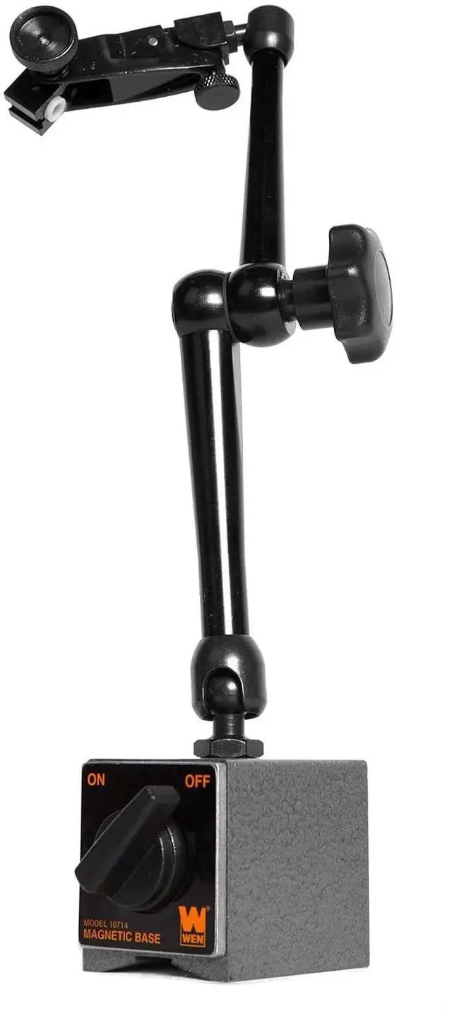 Alt view image 2 of 4 - Magnetic Base for Dial Indicators, Three Segment, Industrial Strength with Quick Release (10714)