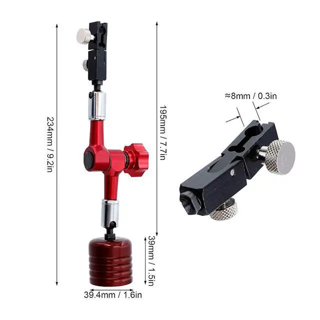 Alt view image 6 of 7 - Magnetic Base Indicator Holder 50kg Pull Dial Indicator Holder