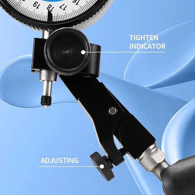 Alt view image 3 of 6 - Industrial-Strength Magnetic Base Indicator Holder with Fine Adjustment, Heavy Duty dial gage Holder with Swivel clamp, 176lb/80kg Max Pull