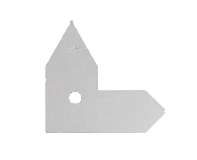 Alt view image 5 of 7 - 26 Pc Radius Gauge Set Metric 0.5 mm -13.0 mm Gauges with Holder, 3602-5026