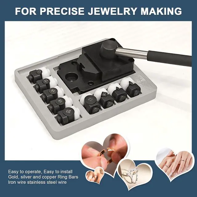Alt view image 7 of 7 - Ring Bender Tool Nylon Inserts for Spoon Rings and Jewelry Making