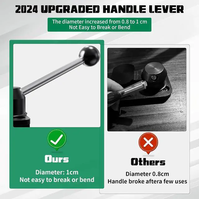 Alt view image 2 of 7 - Ring Bender Tool for Spoon Rings Heavy Duty Jewelry Ring Bending Tool Kit with Mandrel, Sizer Gauge, Nylon Dies, Hammer & Polishing Tools Ring Maker Machine for DIY Jewelry Craft