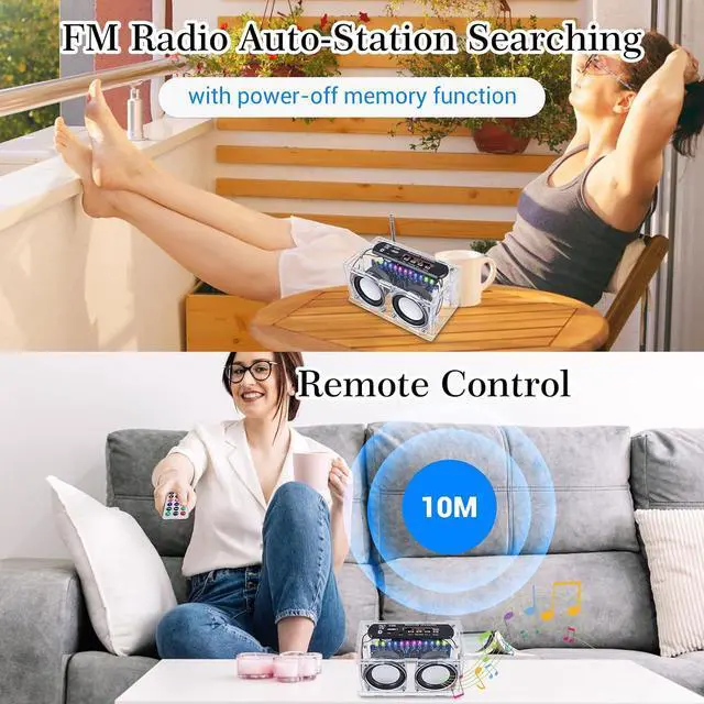 Alt view image 6 of 7 - DIY Bluetooth-Compatible Speaker Soldering Kit with FM Radio