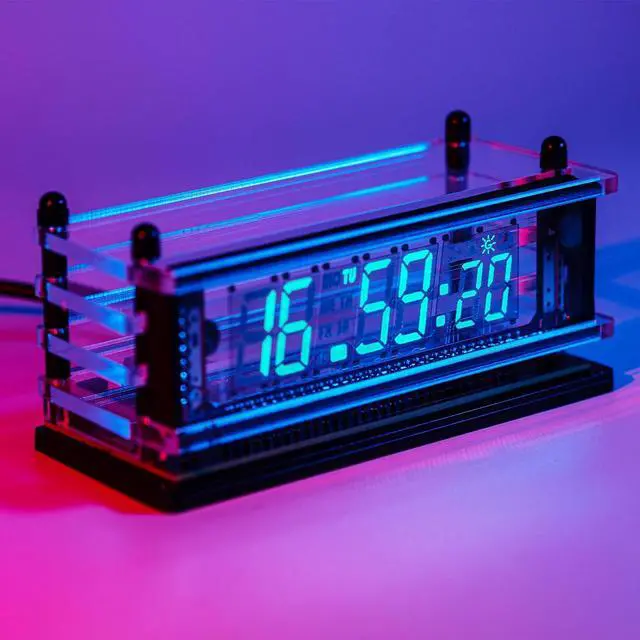 Alt view image 4 of 7 - LGL Studio VFD Clock