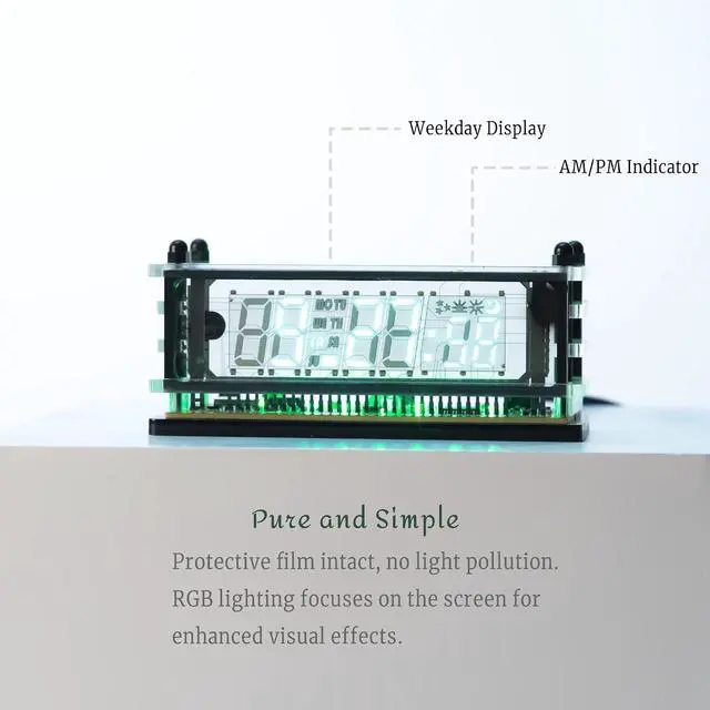 Alt view image 6 of 7 - LGL Studio VFD Clock