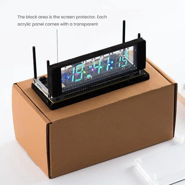 Alt view image 7 of 7 - LGL Studio VFD Clock