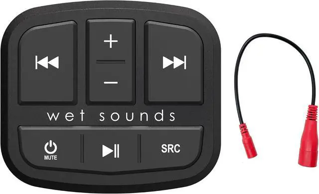 Main image of MC-TR-MINI Mini Transom Remote with 25' Cable and MC-TR-MINI-ADP for WS-MC1 and MC-2 receivers (Software Update Required)