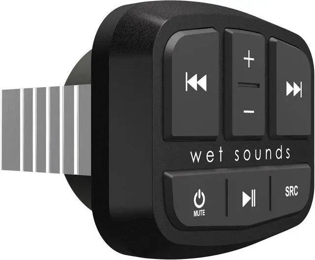 Alt view image 3 of 7 - MC-TR-MINI Mini Transom Remote with 25' Cable and MC-TR-MINI-ADP for WS-MC1 and MC-2 receivers (Software Update Required)