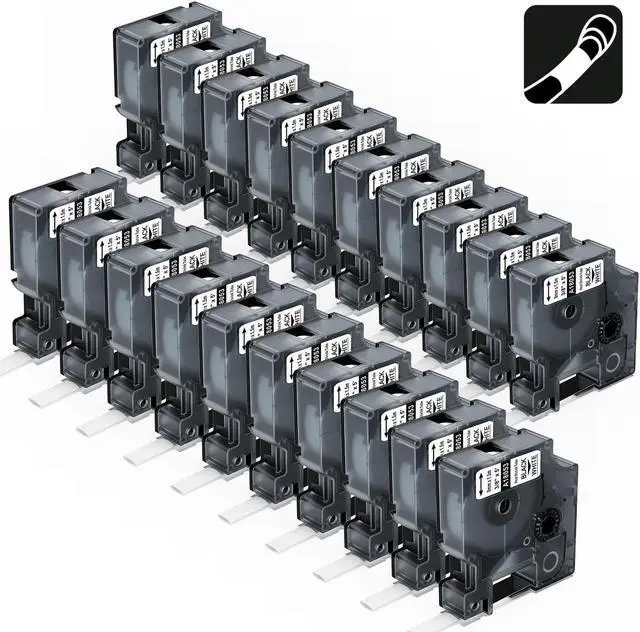Main image of 20-Pack A18053 Rhino Heat Shrink Labels Tube 3/8"