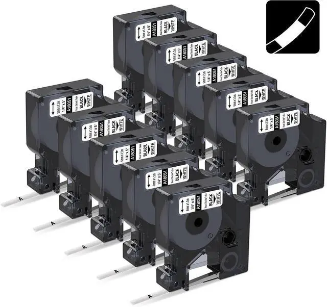 Main image of Rhino Industrial Heat Shrink Tube 18051 A18051,1/4" 6mm,10-Pack