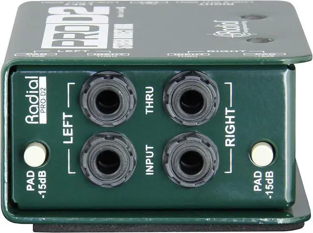 Alt view image 3 of 5 - Radial Engineering ProD2 Passive Stereo DI Box Bundle