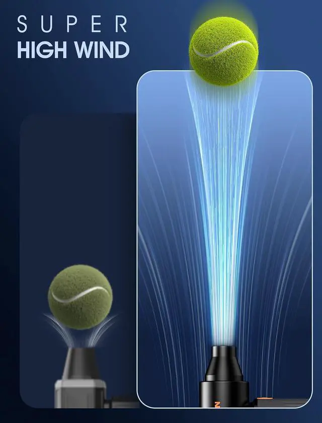 Alt view image 7 of 7 - Compressed air Duster High-Speed Brushless Motor, 3-Speed Adjustable
