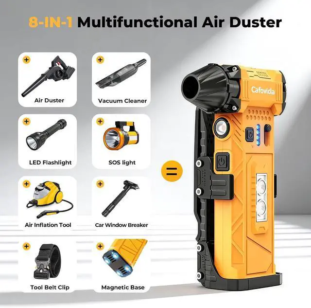 Alt view image 2 of 7 - Electric Air Duster