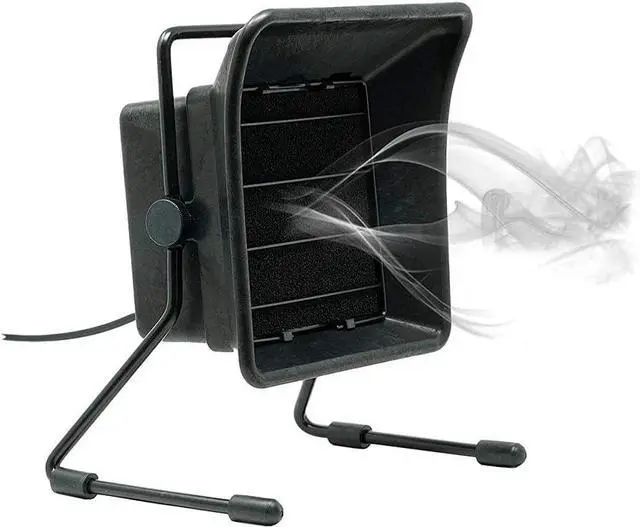 Main image of Solder Fume Extractor Fan Smoke Absorber with 3 Activated Carbon Filters, Adjustable Tilt Low Noise ESD-Safe for Soldering Station Workbench