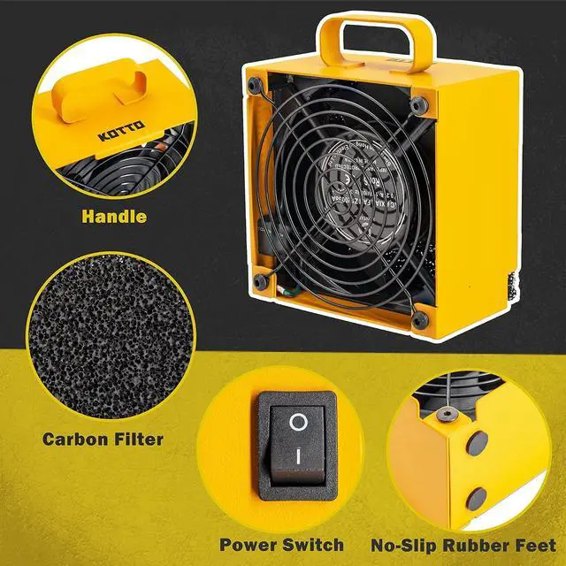 Alt view image 2 of 7 - Solder Smoke Absorber Remover Fume Extractor Soldering Filter