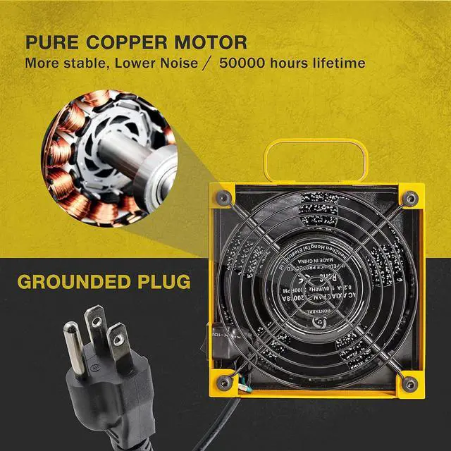 Alt view image 4 of 7 - Solder Smoke Absorber Remover Fume Extractor Soldering Filter