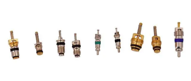 Alt view image 5 of 7 - Car A/C Repair Kit - O-Ring Set + AC Valve Cores