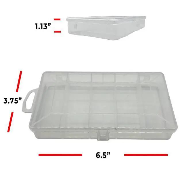 Alt view image 2 of 5 - 1/4" 5/16" 3/8" 7/16" 1/2" Grade 8 SAE Extra Thick Flat Washer Assortment Kit - 168 Pieces!