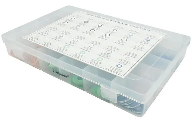 Alt view image 6 of 7 - 330PCS 36 Popular Sizes Mater Oil Drain Plug Gaskets, Washer Assortment Kits Replace 097-119, 097-139, 097-021, 097-025, N0138157, 11026-01M02, APC93000, 94109-14000, 097-128, MD050317