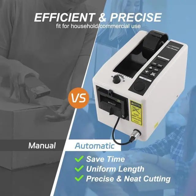 Alt view image 5 of 7 - Automatic Tape Dispenser Cutter, 999mm Length