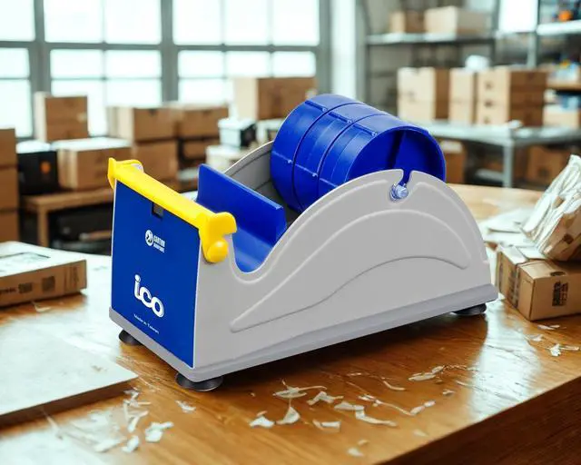Alt view image 6 of 7 - by Excell Triple Premium Extra Wide Metal 3 Inch Tape Dispenser (2-Pack)