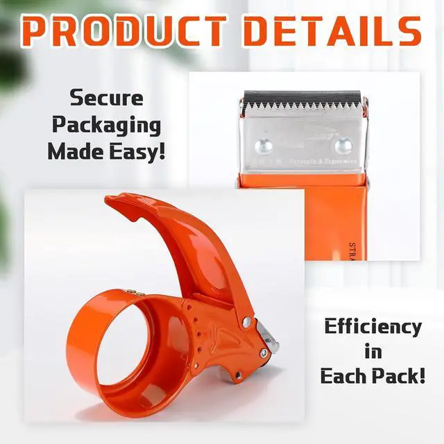 Alt view image 3 of 7 - 12 Pcs 2" Packing Tape Gun Heavy Duty Tape Dispenser for Packing