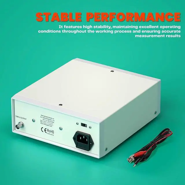 Alt view image 5 of 7 - High Precision Frequency Counter, 10HZ-2.7GHZ High Resolution Frequency Counter, Multifunctional Digital Frequency Meter, High Stability, 8-Digit LED Display, TFC2700L