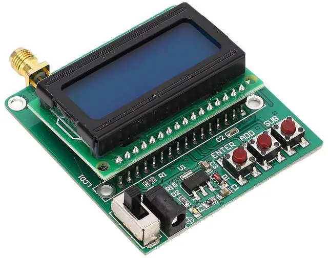 Main image of Digital Rf Power Meter, 0.1-600 MHz, -75 to +16 dBm, SMA K Output, Logarithmic Detector AD8317