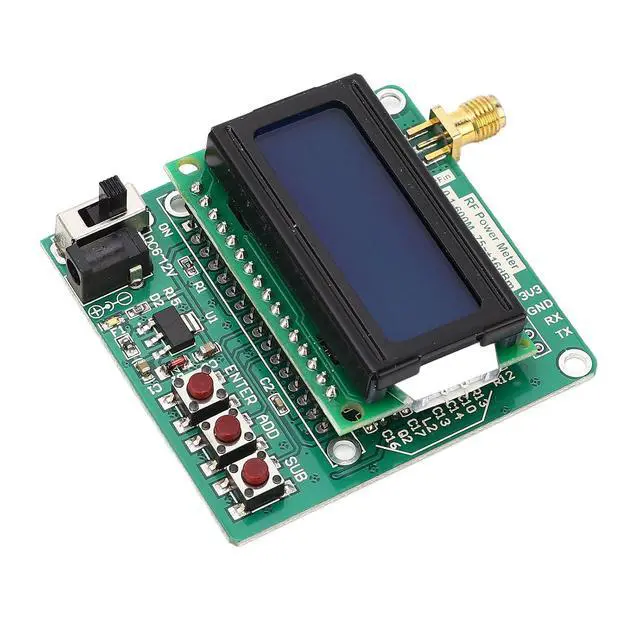Alt view image 4 of 7 - Digital Rf Power Meter, 0.1-600 MHz, -75 to +16 dBm, SMA K Output, Logarithmic Detector AD8317