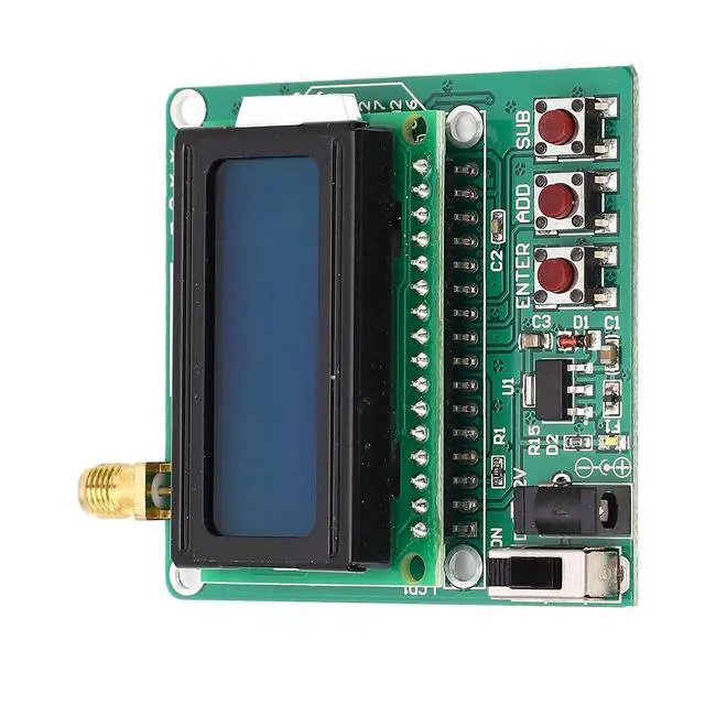 Alt view image 5 of 7 - Digital Rf Power Meter, 0.1-600 MHz, -75 to +16 dBm, SMA K Output, Logarithmic Detector AD8317