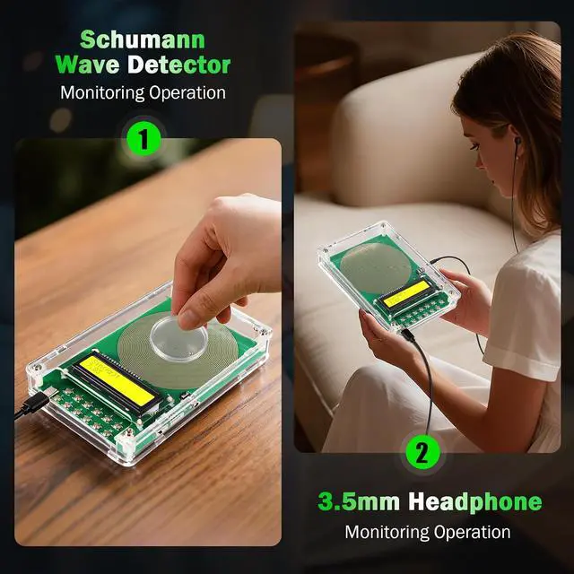 Alt view image 4 of 6 - Adjustable Frequency Generator for Healing Schumann Sine Waves