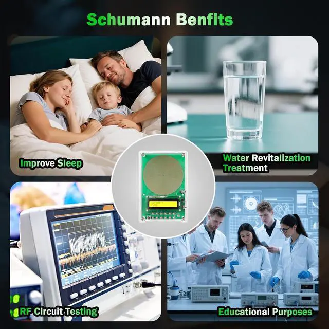 Alt view image 5 of 6 - Adjustable Frequency Generator for Healing Schumann Sine Waves