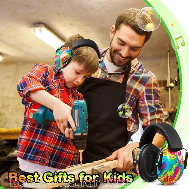 Alt view image 5 of 7 - 12 Pcs Kids Noise Cancelling Headphones Ear Muffs Colorful Style