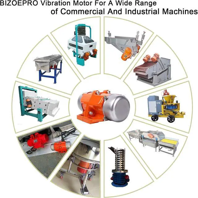 Alt view image 7 of 7 - Vibrating Motor Speed Controller, 30W Mini Industrial Motor, Single Phase Aluminum Alloy, AC 110V 3600rpm Shaker Table