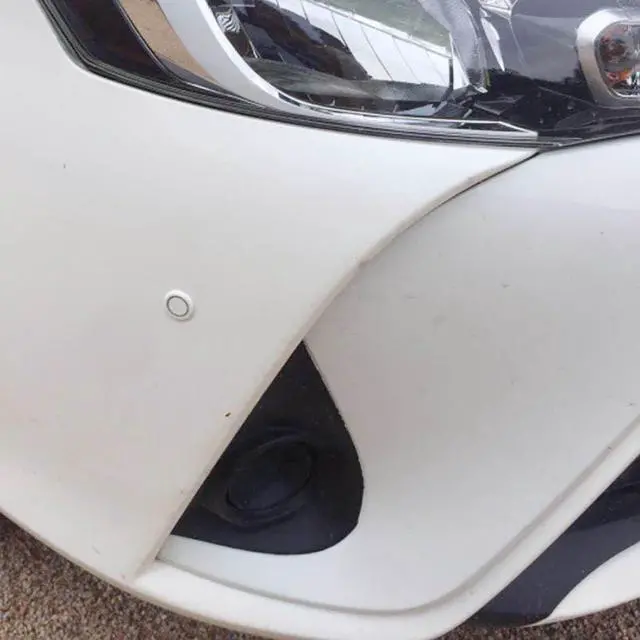 Alt view image 7 of 7 - Parktronic 8 Parking Sensors Kit Reverse Backup Radar System Rear and Front View with Sound Warning Ultrasonic Distance Detection for Car Vihicle
