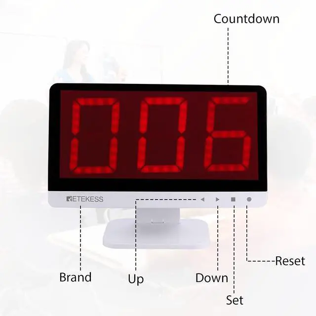 Alt view image 2 of 7 - TM101 Wireless Quiz Buzzer System,Buzzers for Game Show(1-10)