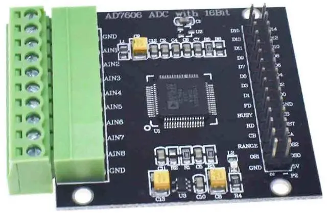 Main image of AD7606 Module Multi-Channel AD Data Acquisition Module 16-bit ADC 8-Channel Synchronization Sampling